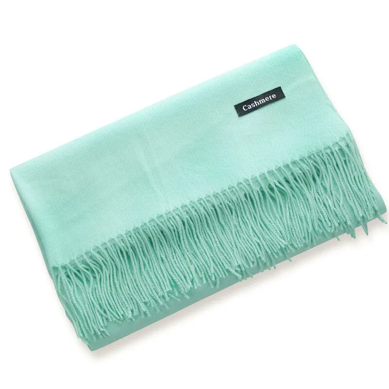 Bright-colored Thick and Warm Multi-purpose Winter Scarfs